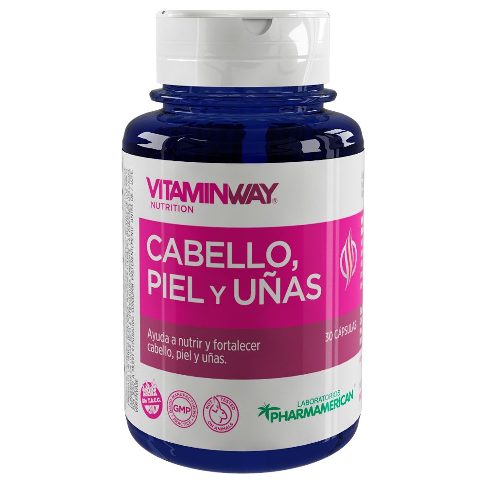 Vitamin Way Cabello Piel Y Uñas Cápsulas