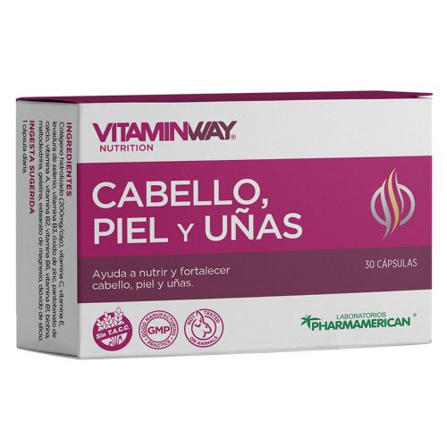 Vitamin Way Cabello Piel Y Uñas Cápsulas