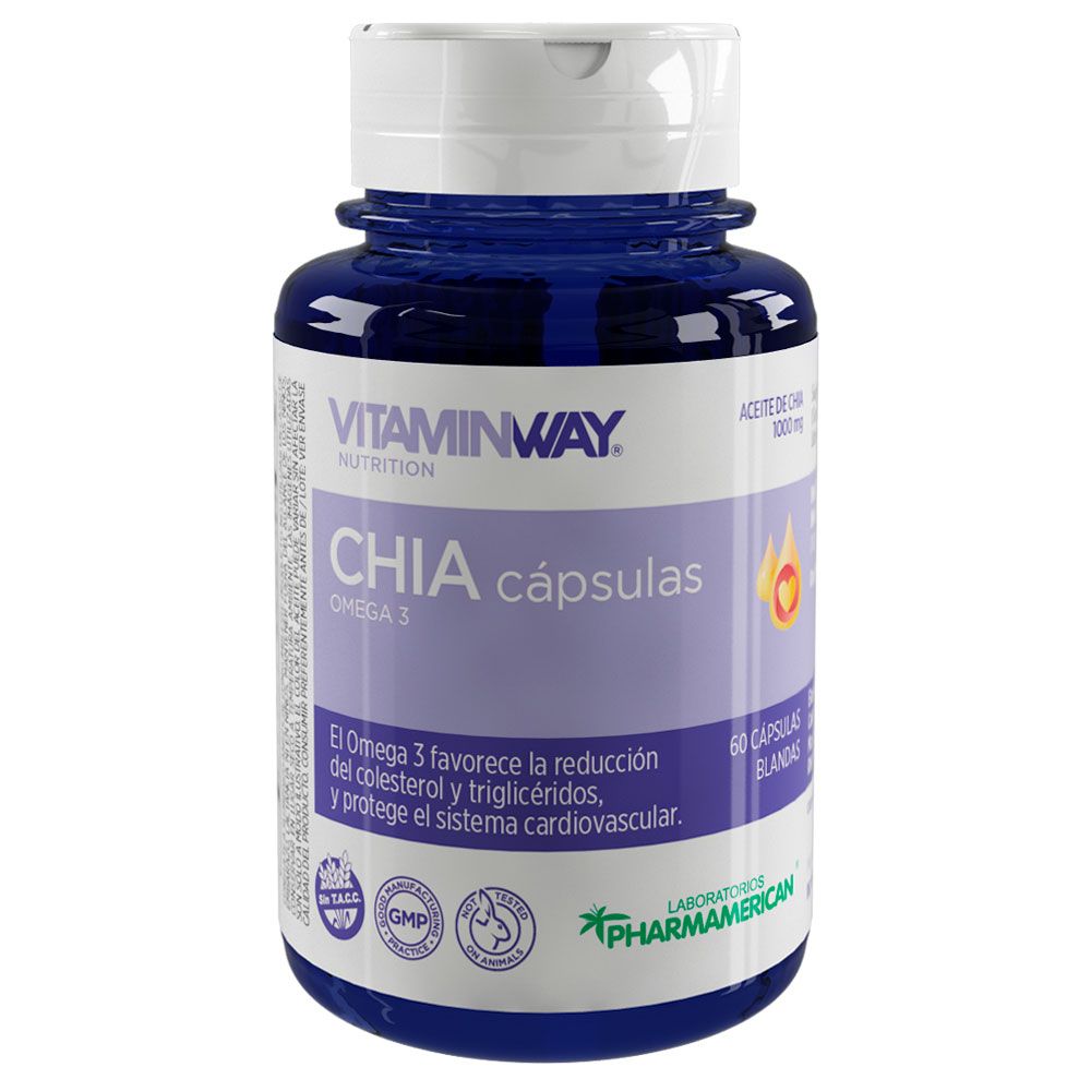 Vitamin Way Chí­a Omega 3 Cápsulas