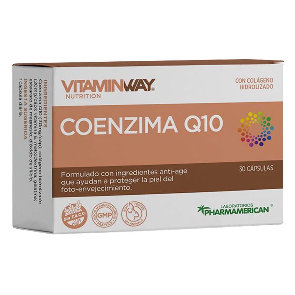 Vitamin Way Coenzima Q10 Cápsulas