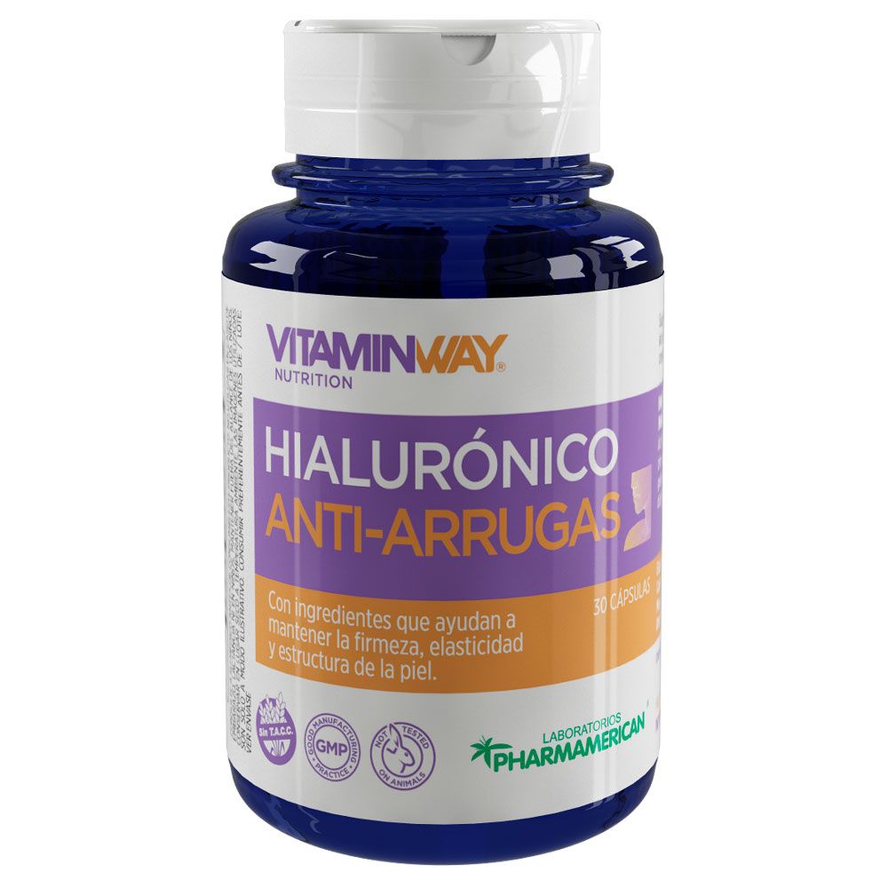 Vitamin way hialurónico antiarrugas cápsulas
