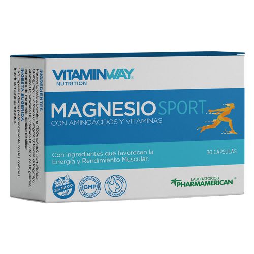 Vitamin Way Magnesio Sport Cápsulas
