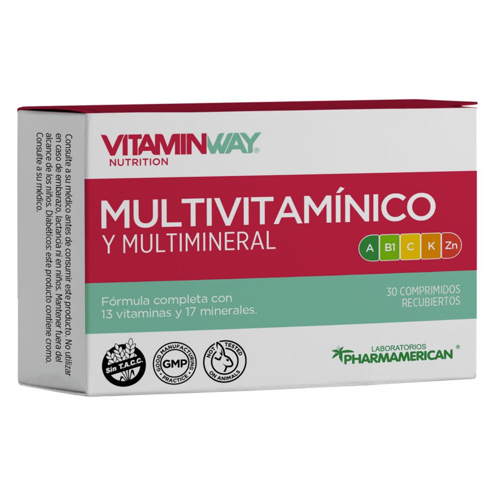 Vitamin way multivitamínico y multimineral