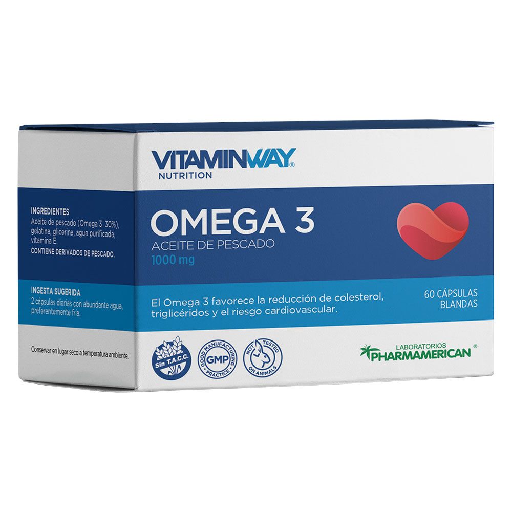 Vitamin way omega 3 aceite de pescado