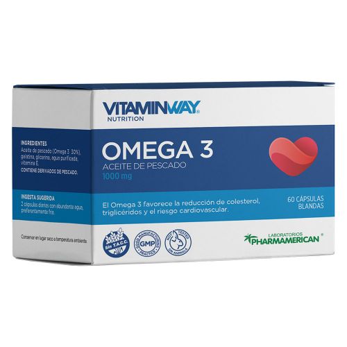 Vitamin Way Omega 3 Aceite De Pescado