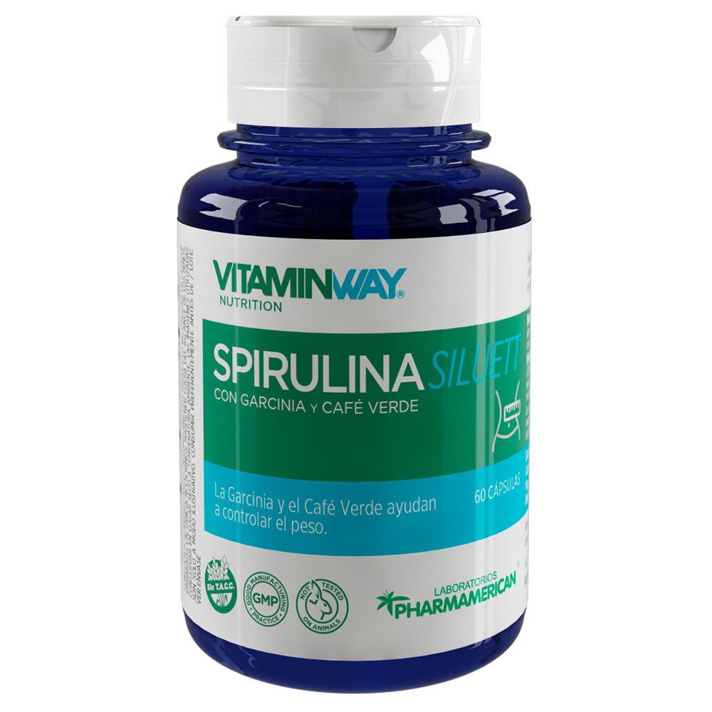 Vitamin way spirulina siluett cápsulas