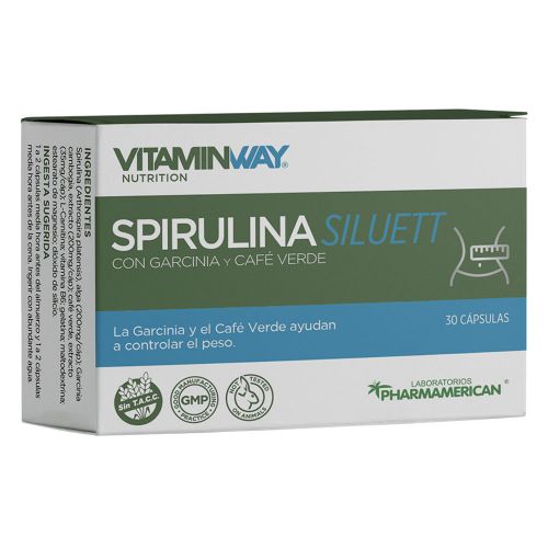 Vitamin Way Spirulina Siluett Cápsulas