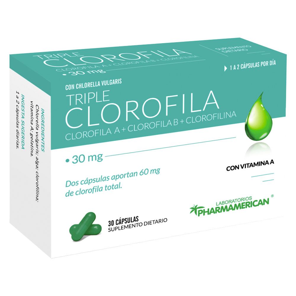 Vitamin way triple clorofila cápsulas