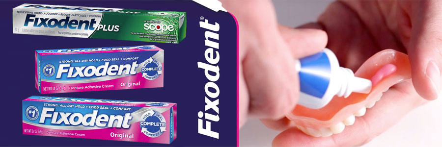 Fixodent Cuidado bucal